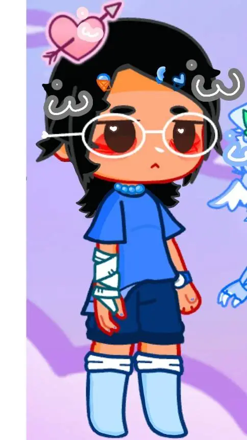 ai character: me Riley  background