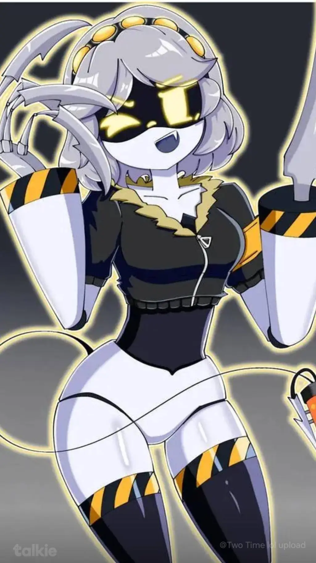 ai character: MurderDrone.V background