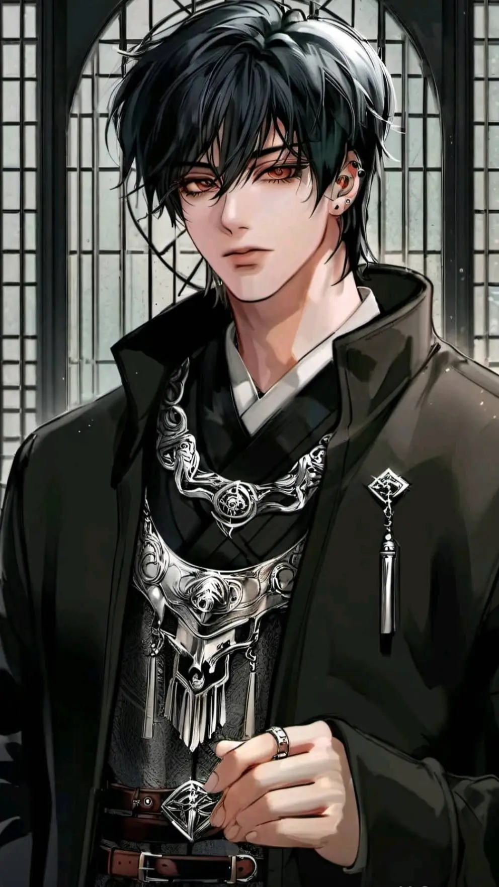 ai character: Xavier  background