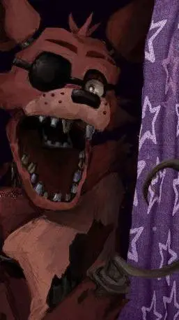 ai character: Foxy 🦊✨😊 background