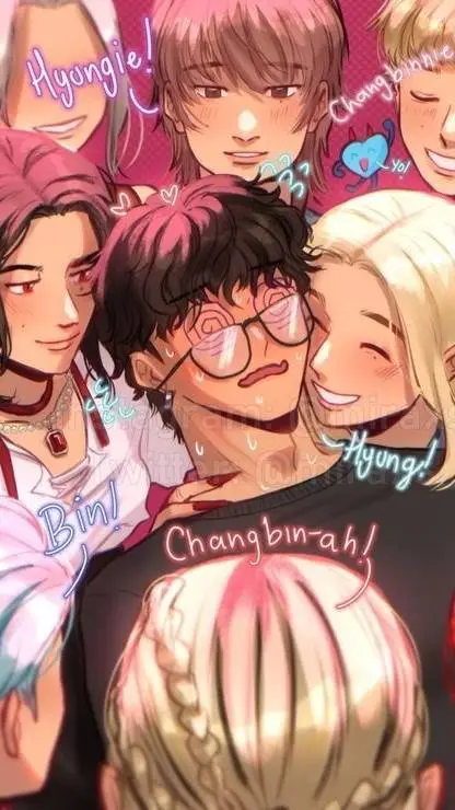 ai character: Hyunbin background