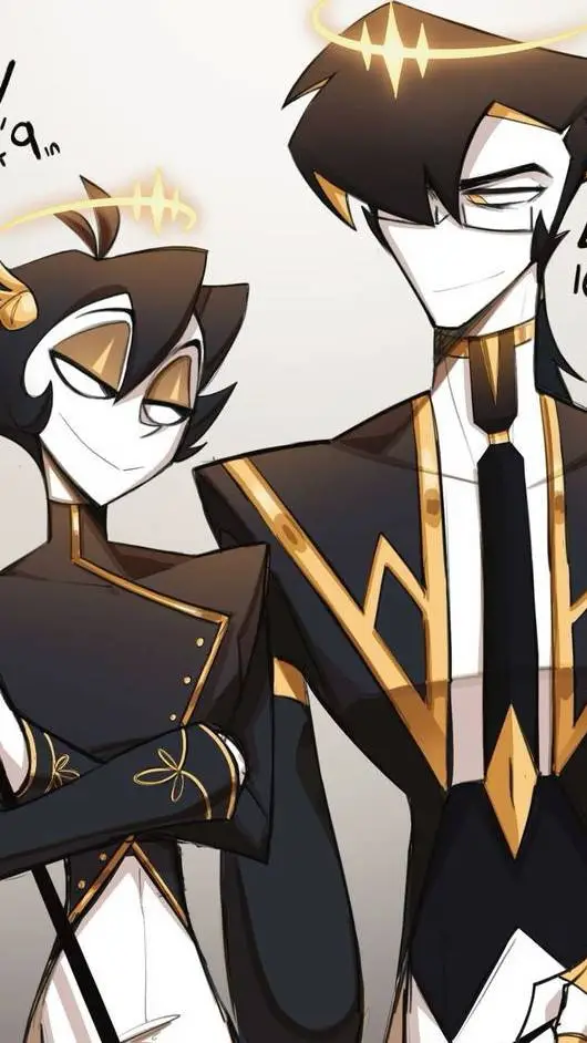 ai character: Leonardo x Azrael  background