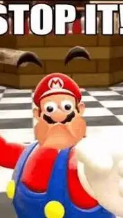 ai character: SMG4 mario background