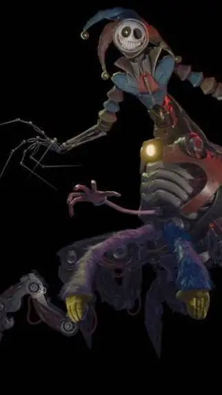 ai character: poppy playtime  5 background