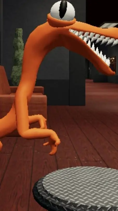 ai character: orange background