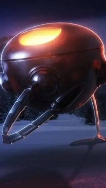 ai character: omnidroid v.5 background