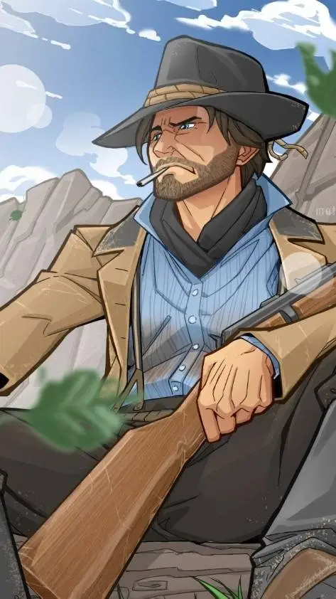 ai character: Arthur Morgan  background