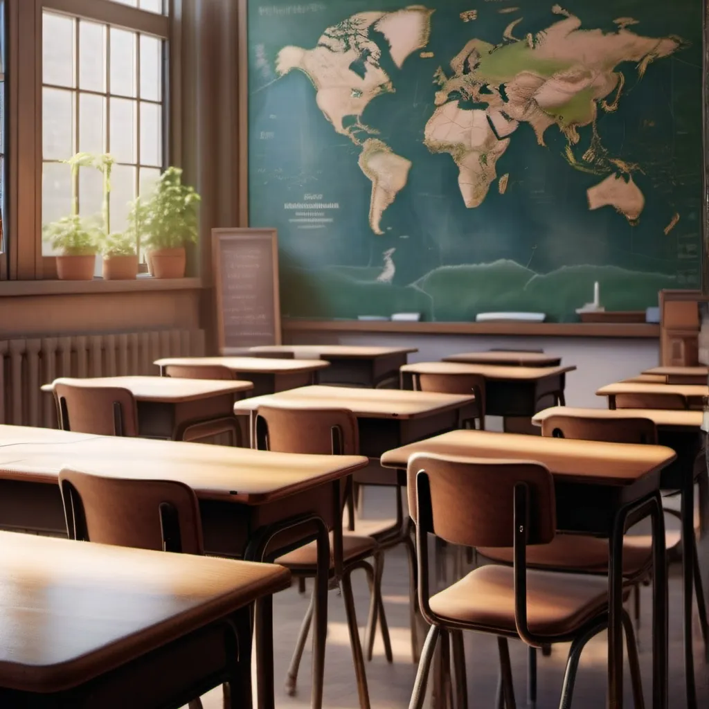 chat with ai character: Classroom D-6