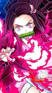ai character: Nezuko Kamado background