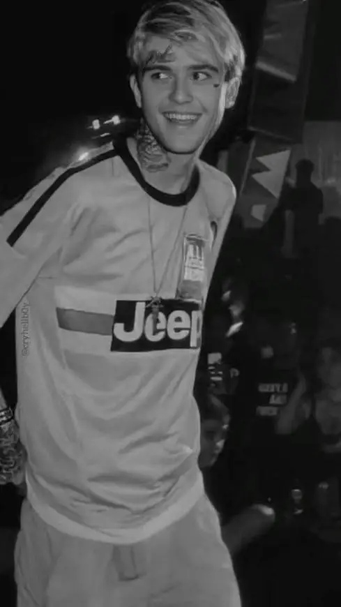 ai character: Lil peep🖤🎤 background