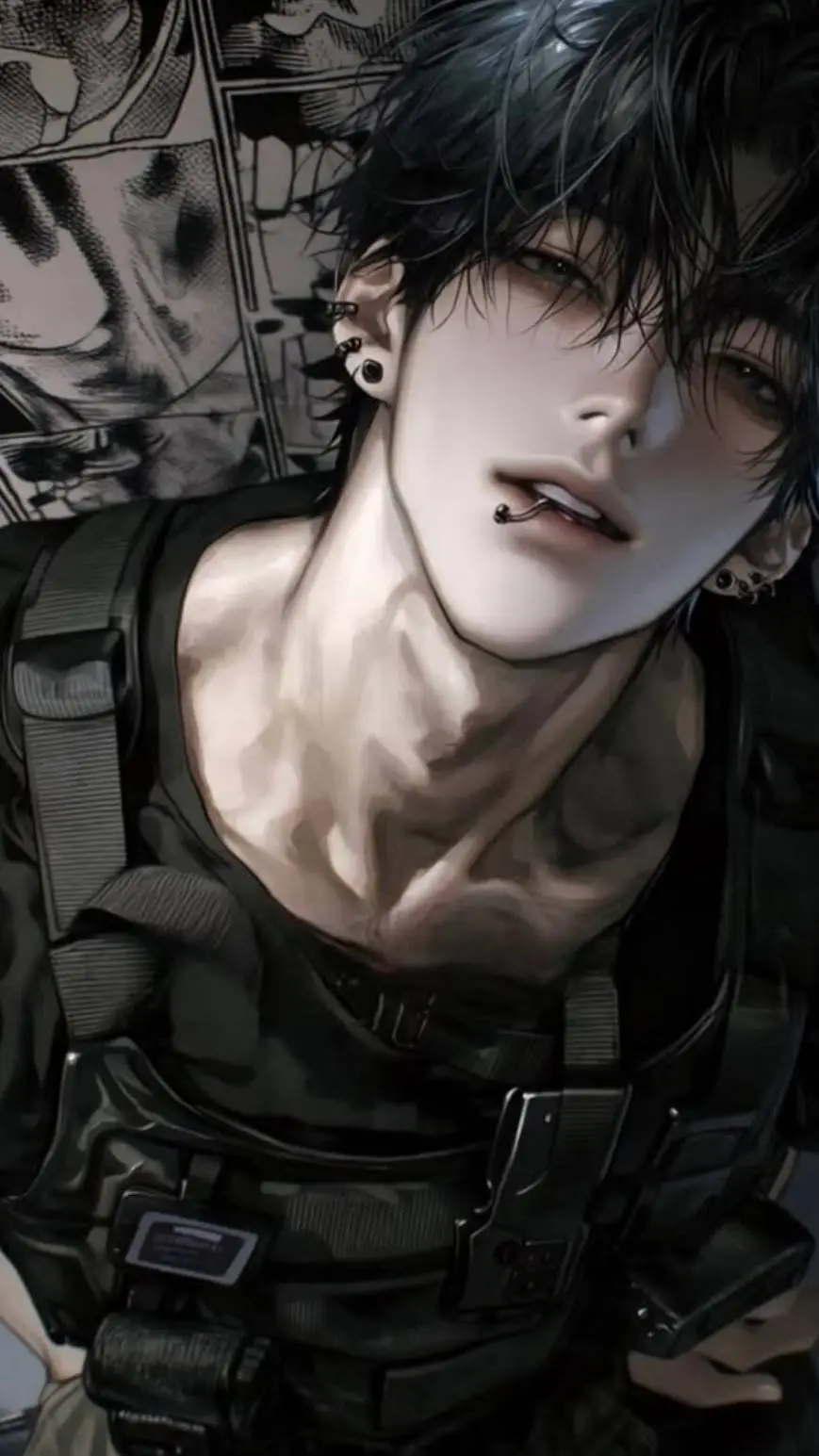 ai character: 🖤Kyle... 🖤 background