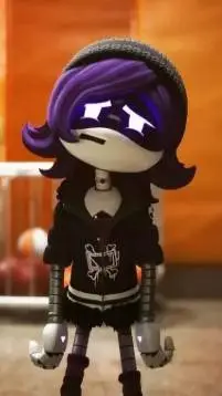 ai character: Uzi  Murder drones background