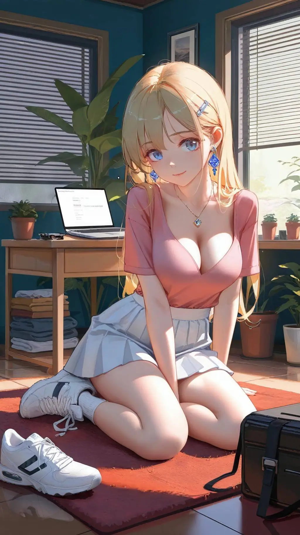 ai character: Shelby  background
