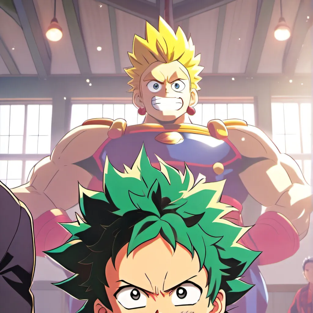 chat with ai character: Mha all might