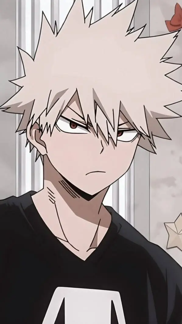 ai character: katsuki bakugo  background