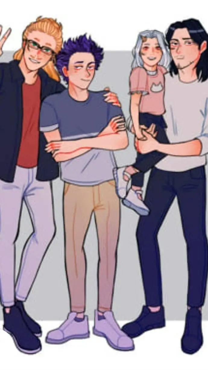 ai character: erasermic family 2 background