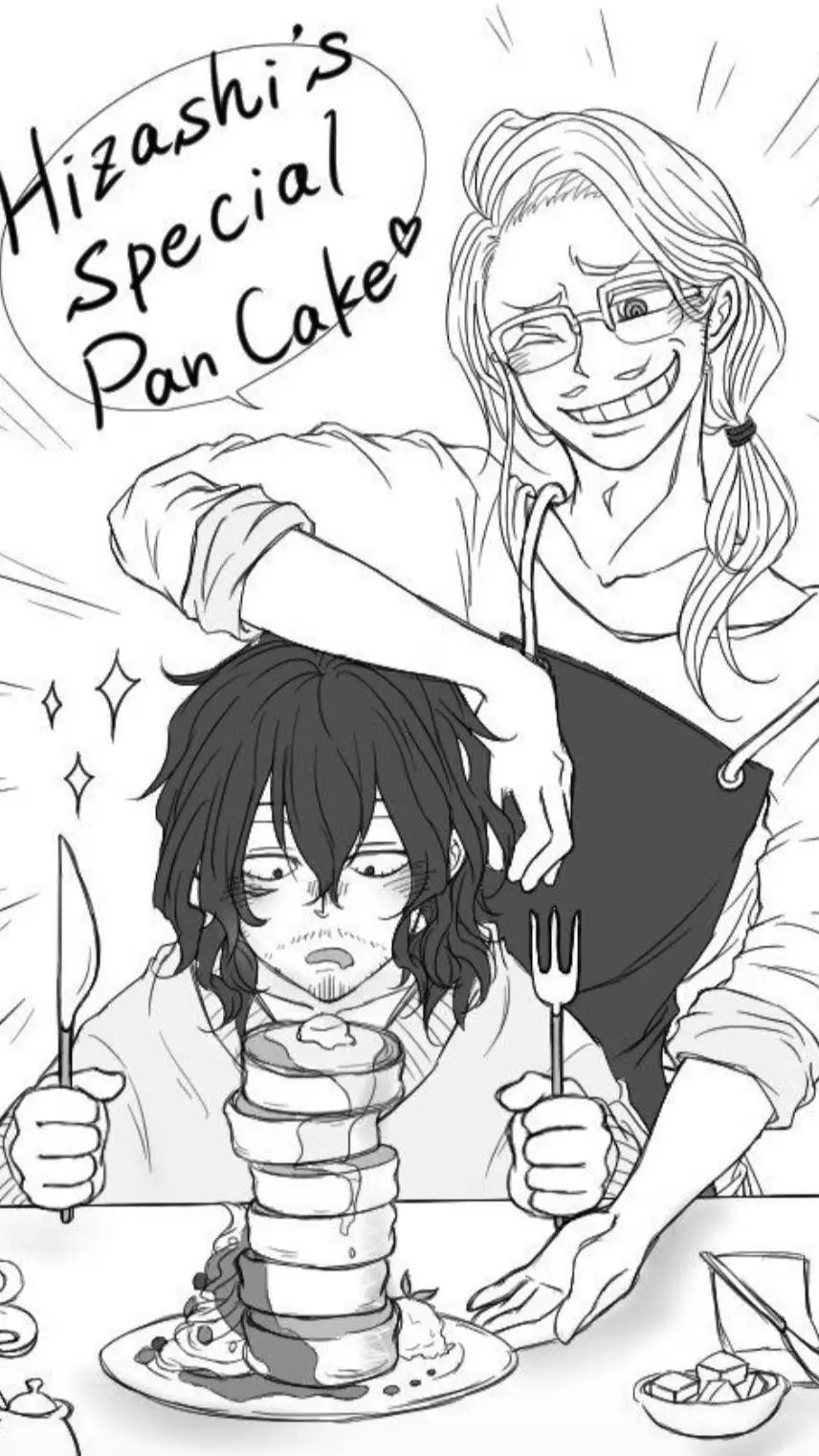 ai character: erasermic ✨️ background