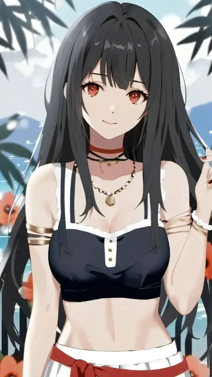 ai character: mia♡€₩€ background