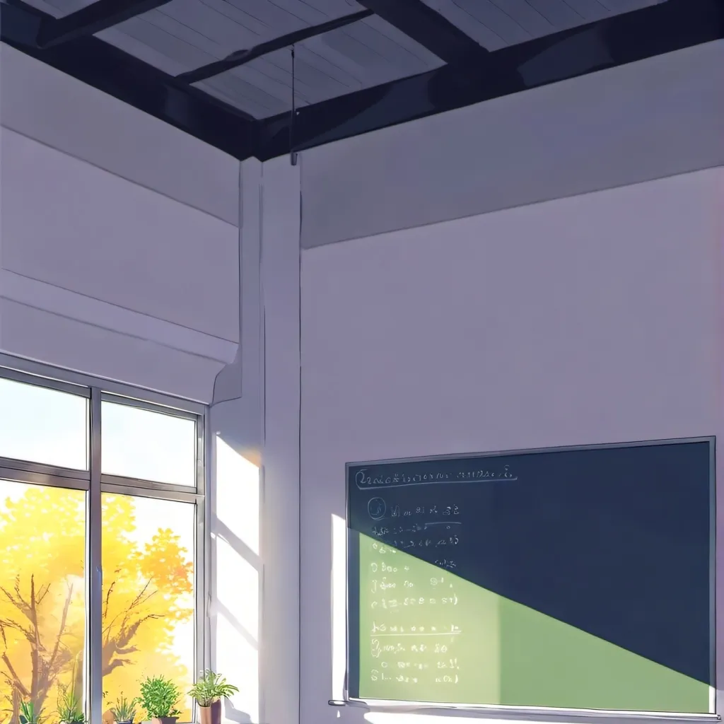 chat with ai character: classroom