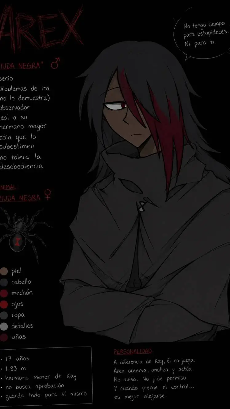 ai character: ARex Greft  background