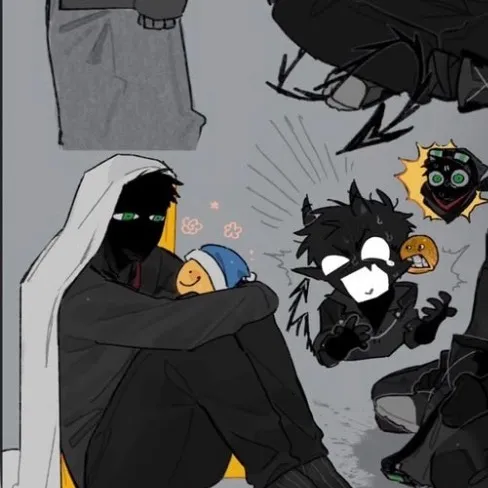 chat with ai character: Mob sleepover !! 