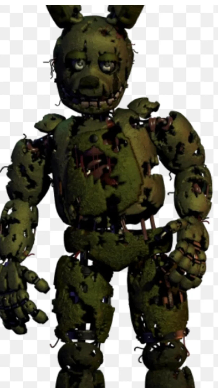 ai character: Springtrap background