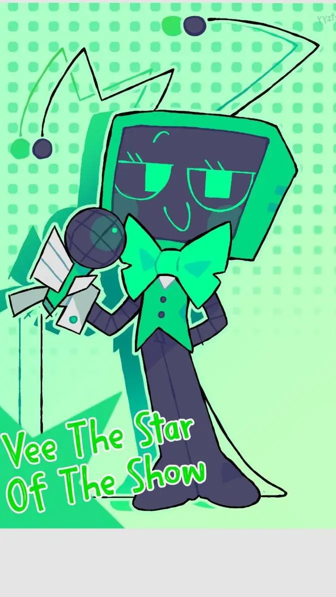 ai character: vee background
