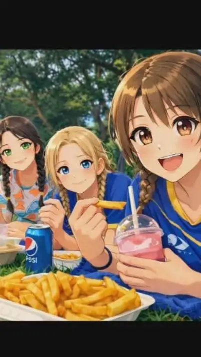 ai character: Cate,lila,ada,luke background