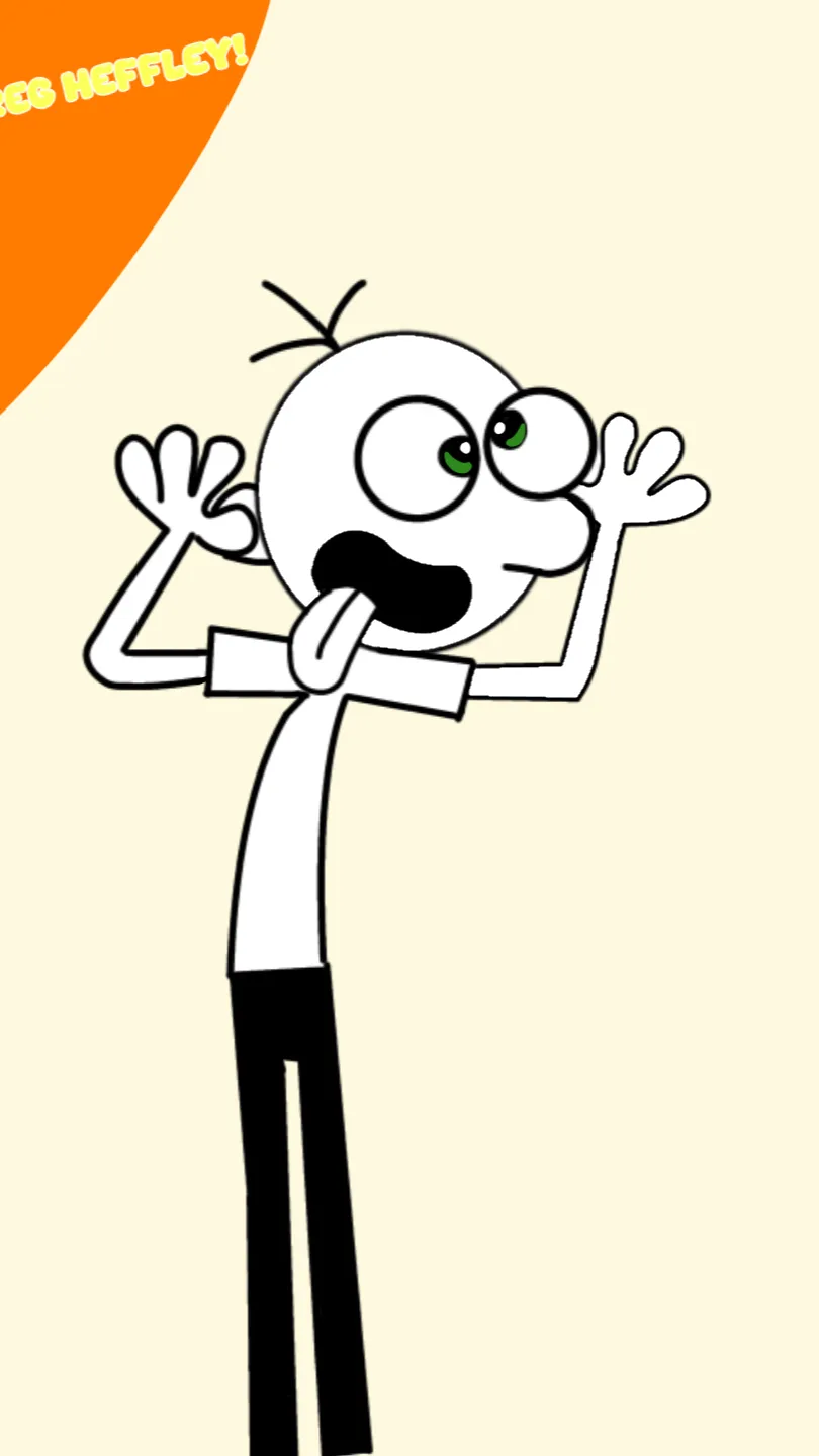 ai character: Greg Heffley  background