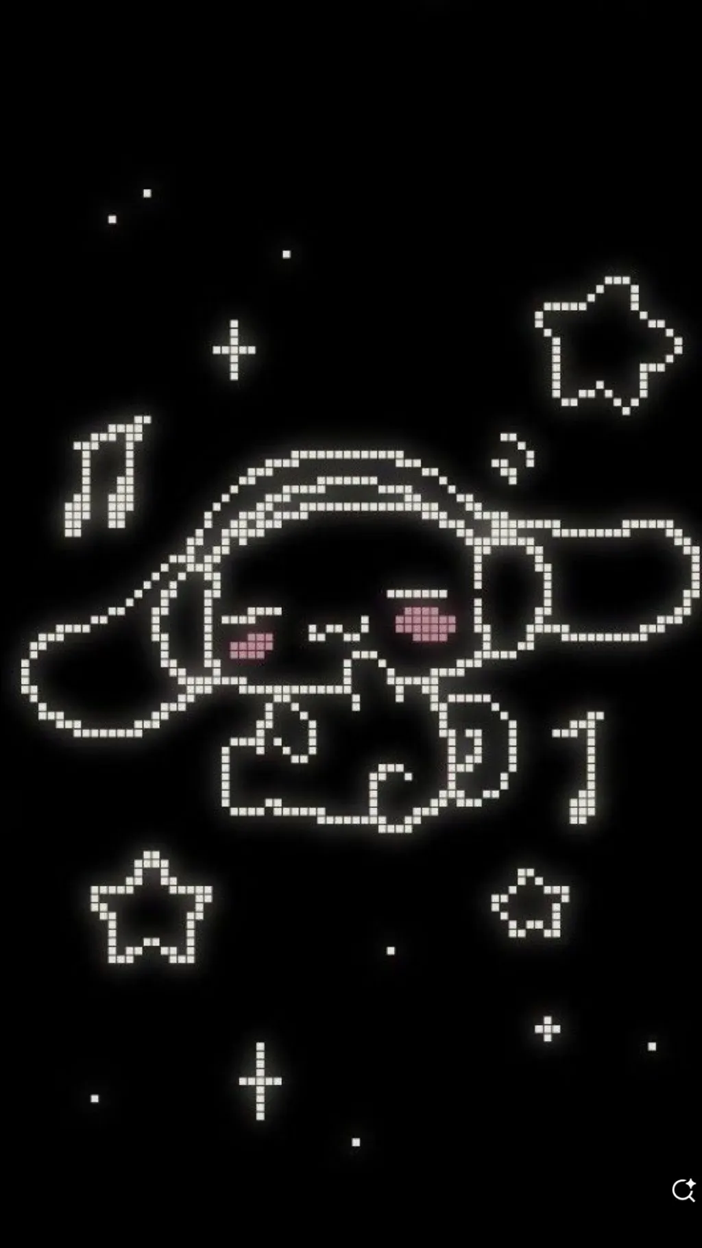 ai character: dandys word ice cr background