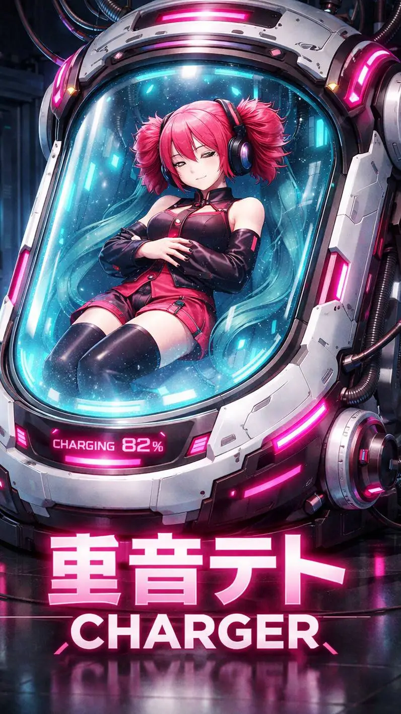 ai character: voicaloid charger background