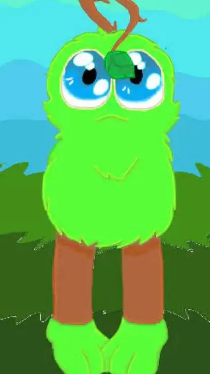 ai character: furcorn background
