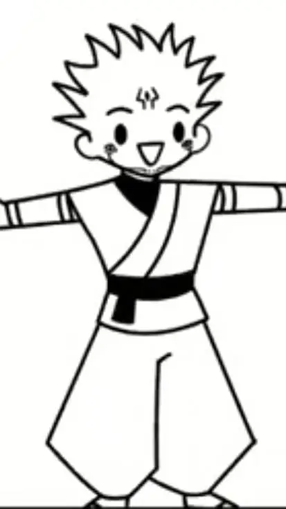 ai character: Jjk in your room background
