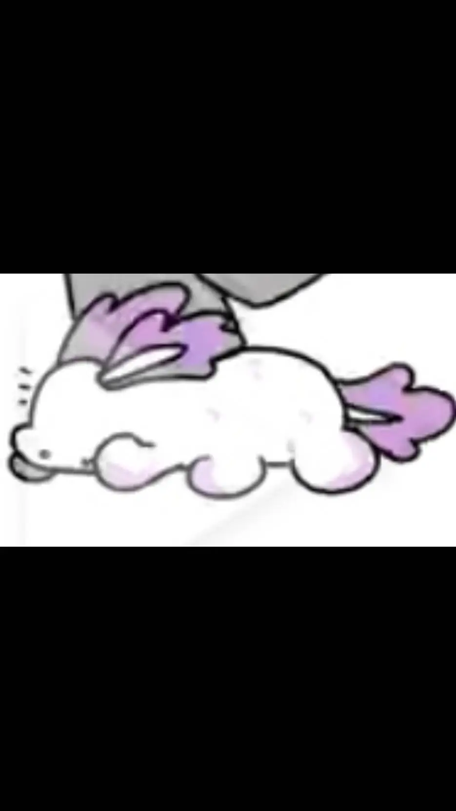 ai character: sea bunny stuffer background