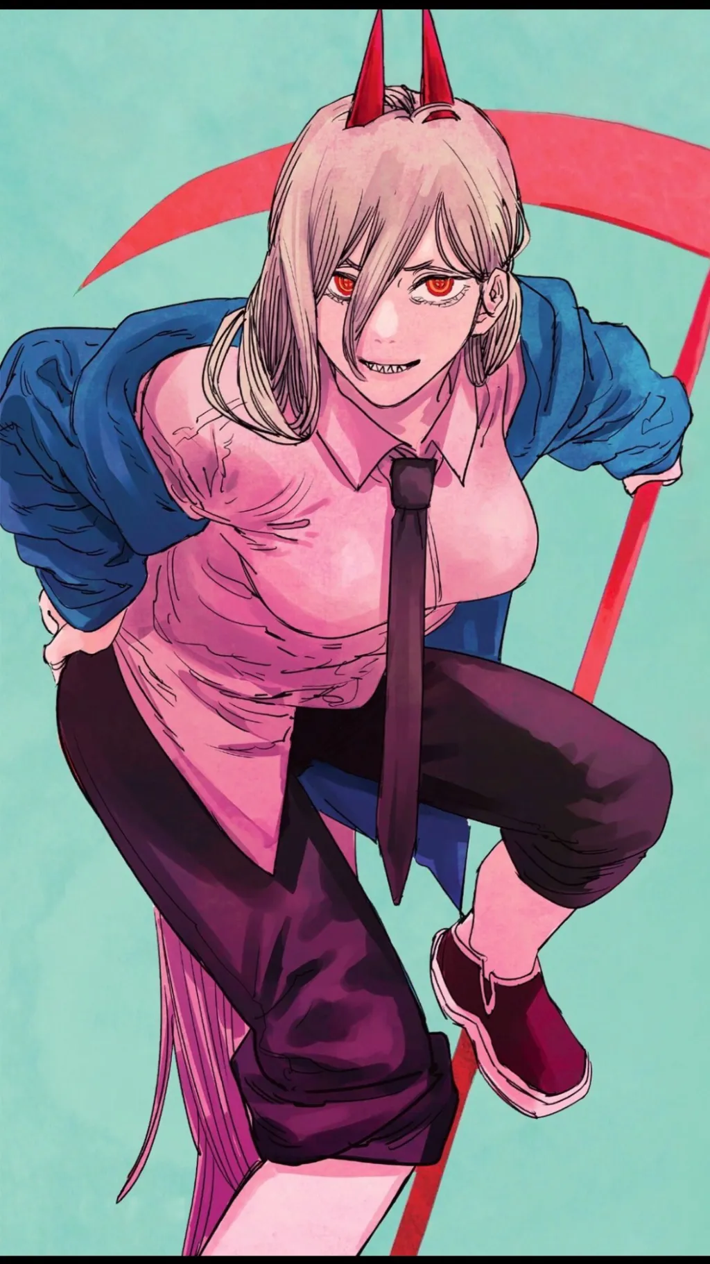ai character: Power background