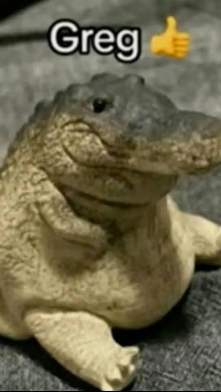 ai character: Greg The Crocodile background