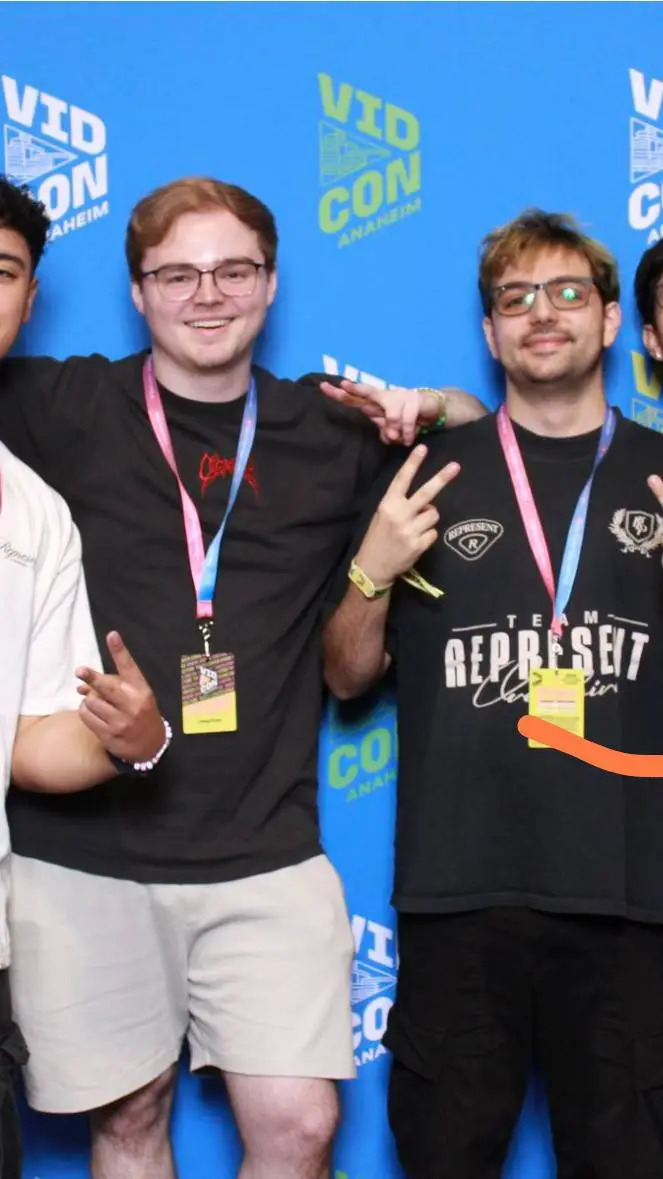 ai character: GOOFY GANG VIDCON! background