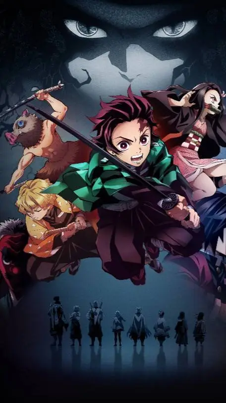 ai character: demon slayer (kny) background