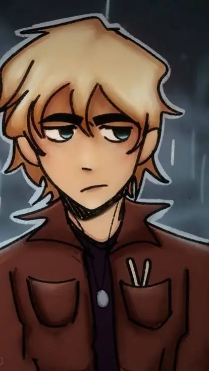 ai character: dally if hes alone background