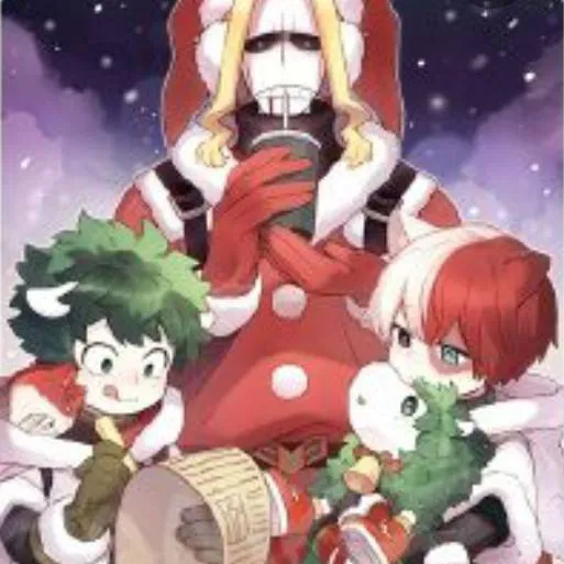 chat with ai character: 🎄🎁MHA natale🎁🎄