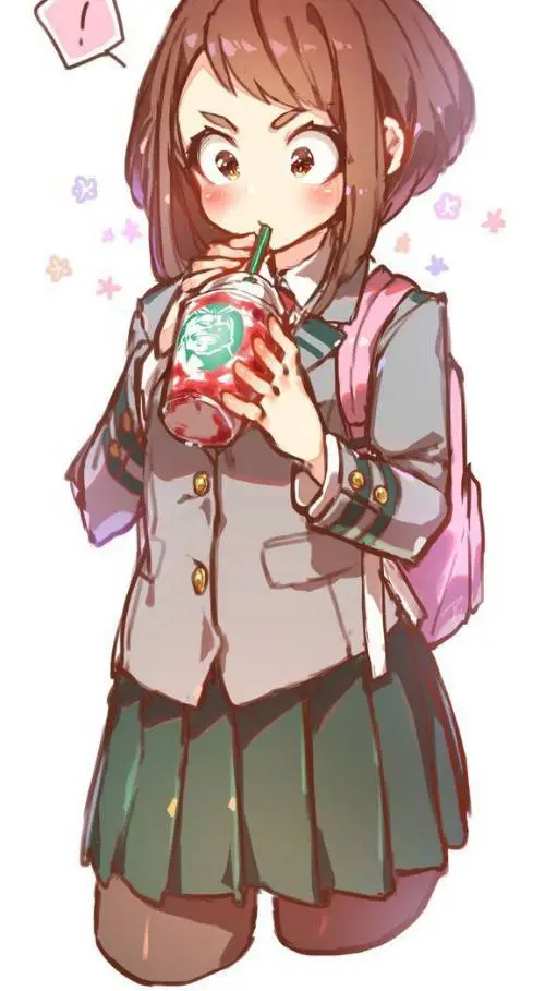ai character: ~Uraraka~ background