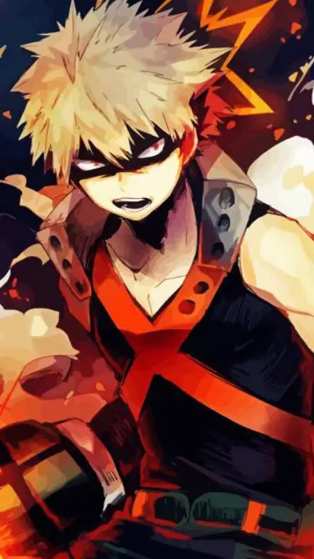 ai character: 💥Bakugo💥 background