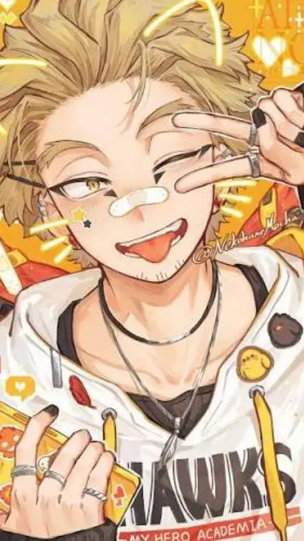 ai character: ~🧡Hawks🧡~ background