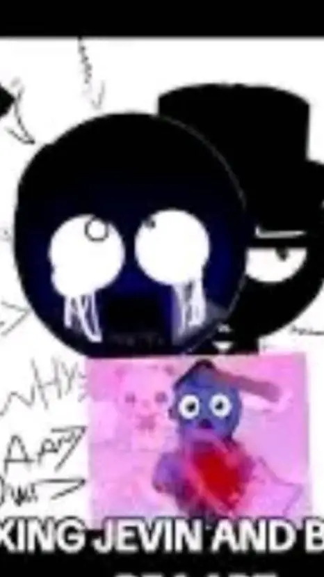 ai character: Jevin × Black  background