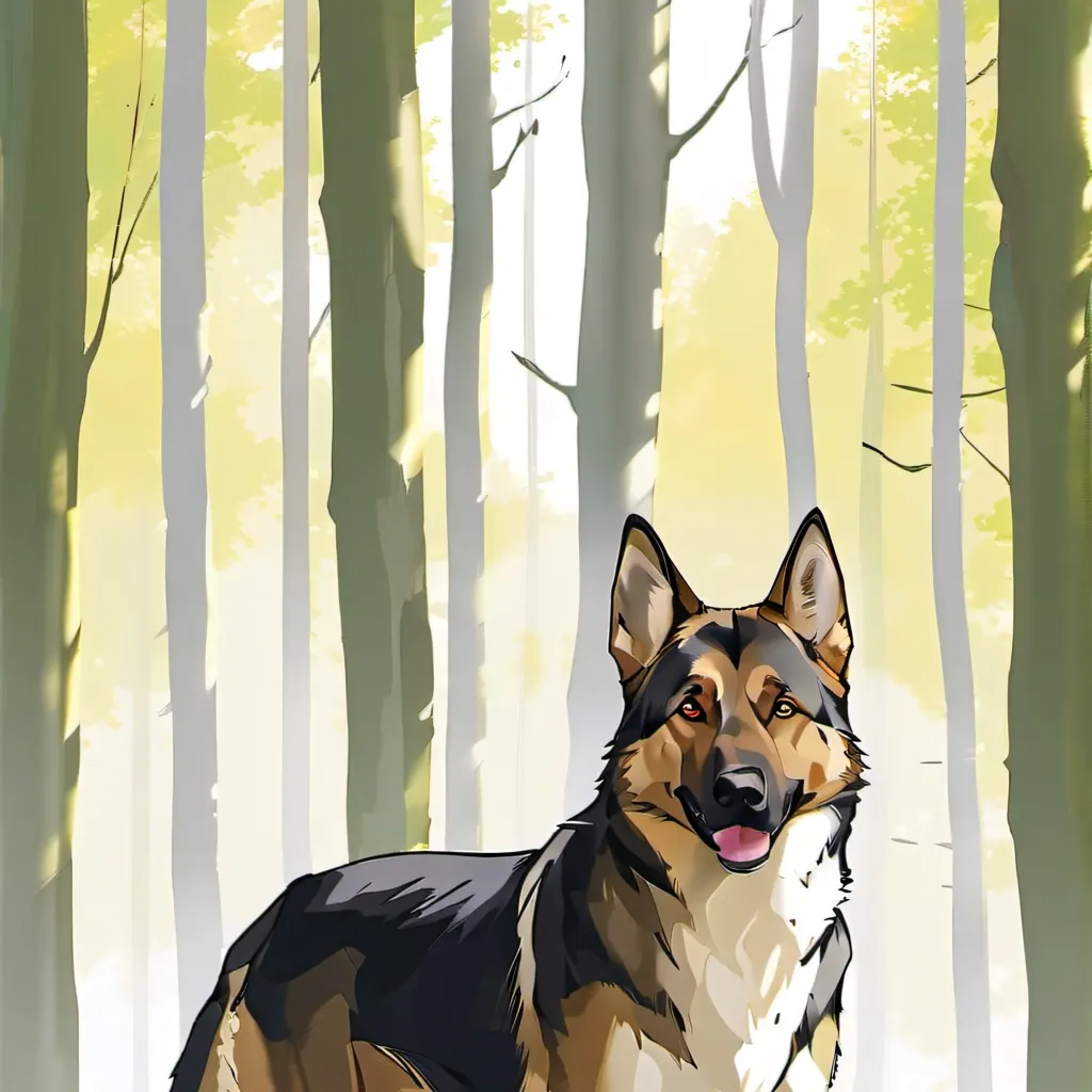 chat with ai character: ur gman shepherd