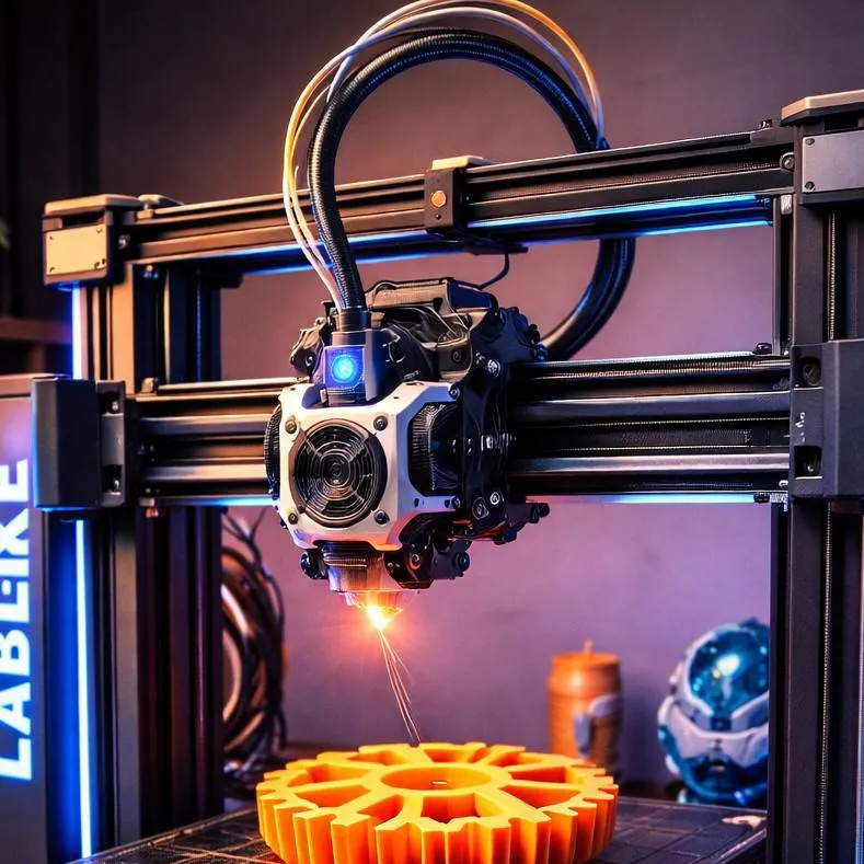 chat with ai character: 3D printer