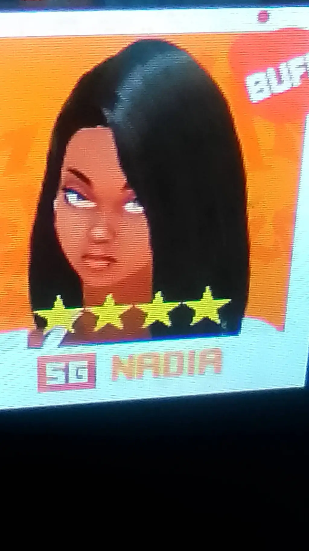 ai character: Nadia  background