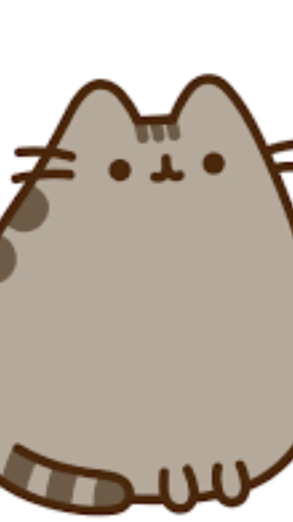 ai character: Pusheen  background
