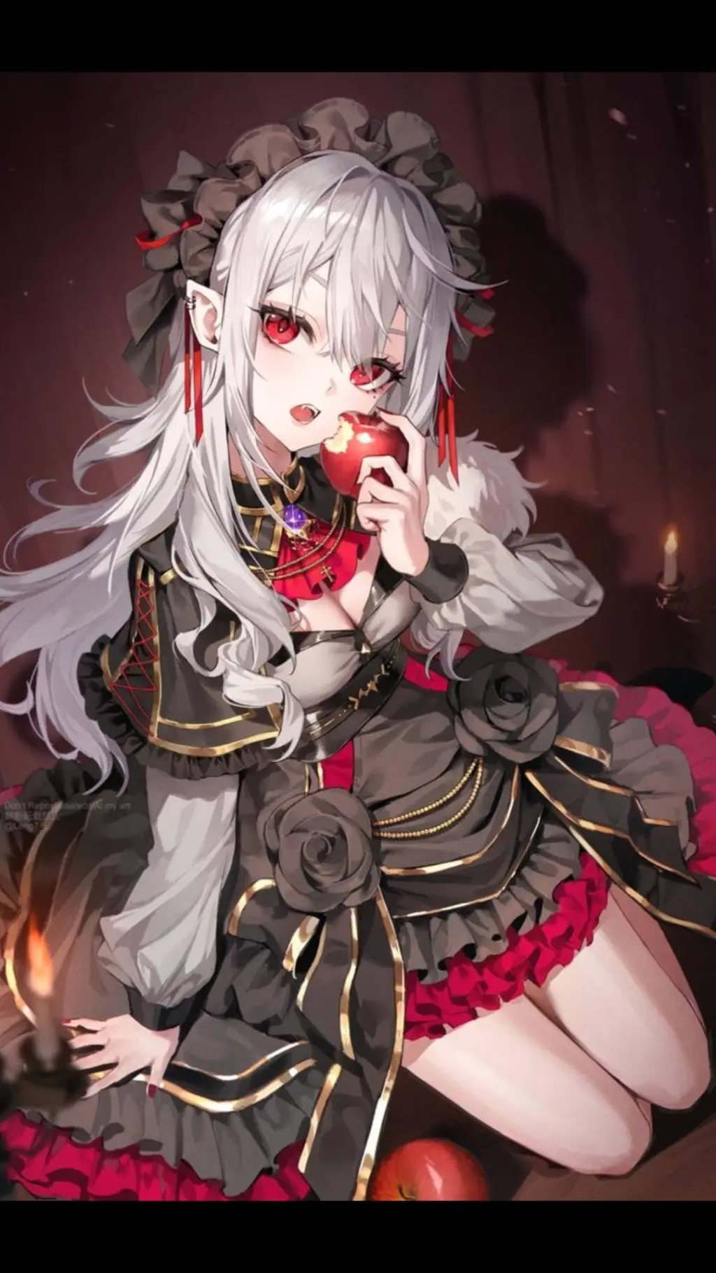 ai character: vampire x kny  background