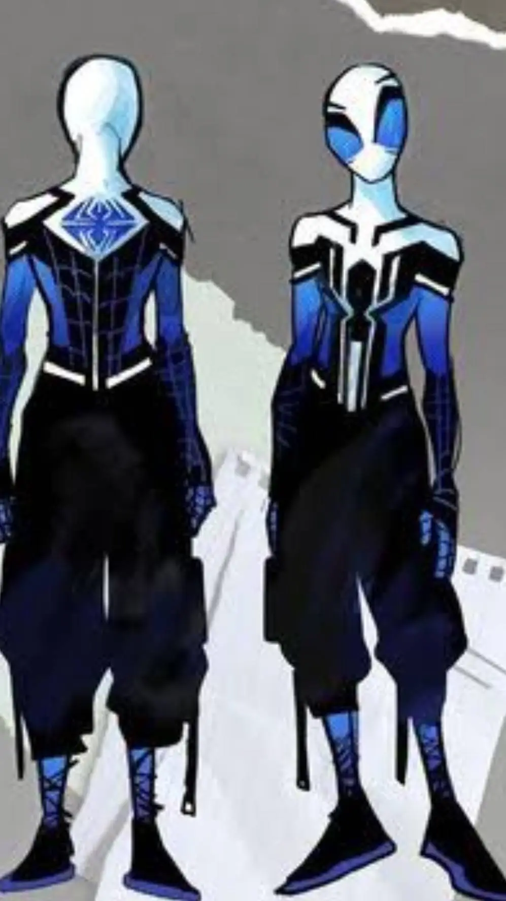 ai character: spider man background